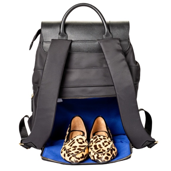 COPY - MINKEE BLUE SHALAE BACKPACK BLACK - Picture 1 of 9